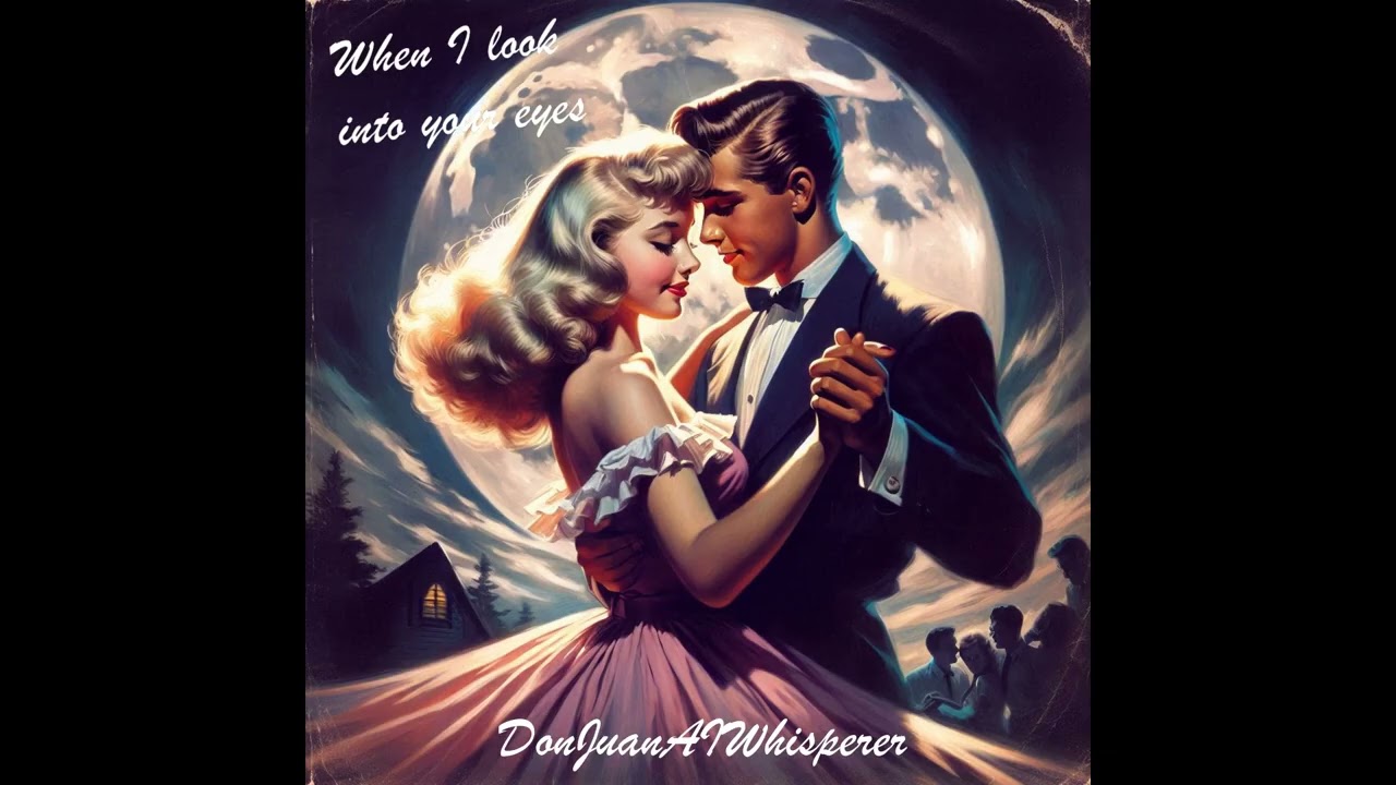 When I look into your eyes✨💖Doo wop Love Song 50/60s💖GREAT ROMANTIC**NOSTALGIA**by Juan J.C.✨✨✨✨