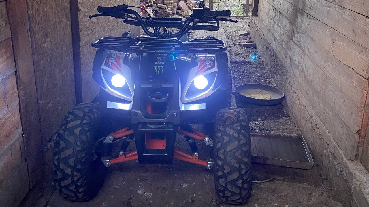PREZENTAREA ATV ULUI MEU‼️KXD 125cc‼️LIKE/SUBSCRIBE‼️