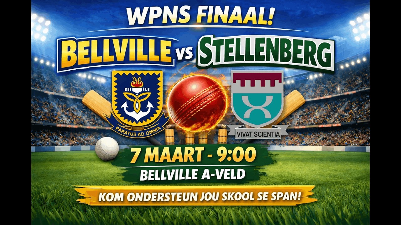 WPNS Krieket-Finaal: Bellville vs Stellenberg