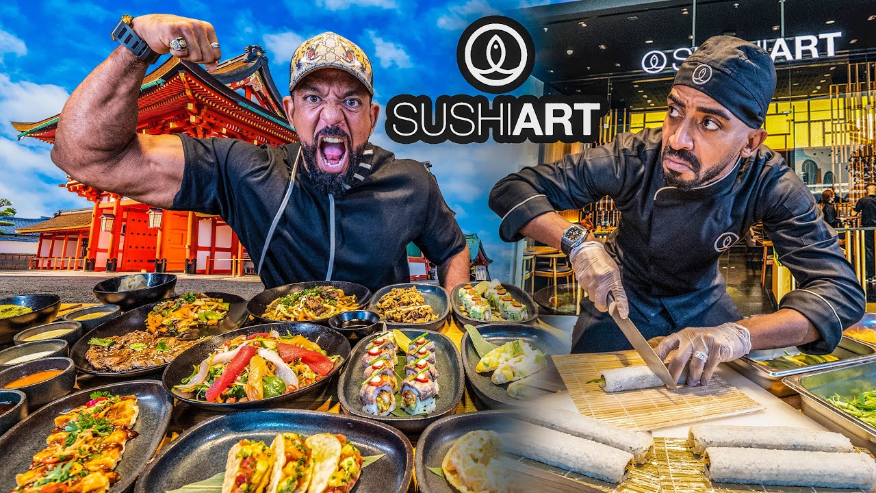 تحدي منيو كامل الجديد 🍣 سوسو خسر تحدي السرعة