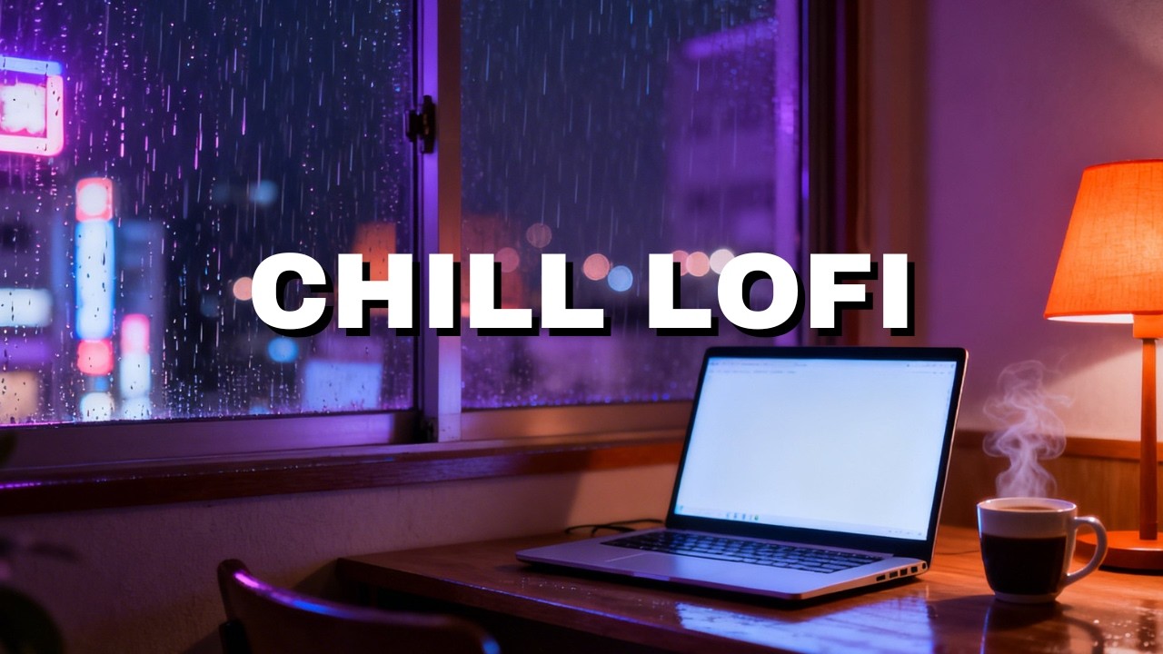 Midnight Tokyo Rain ☔ Deep Focus Lofi | 東京の夜