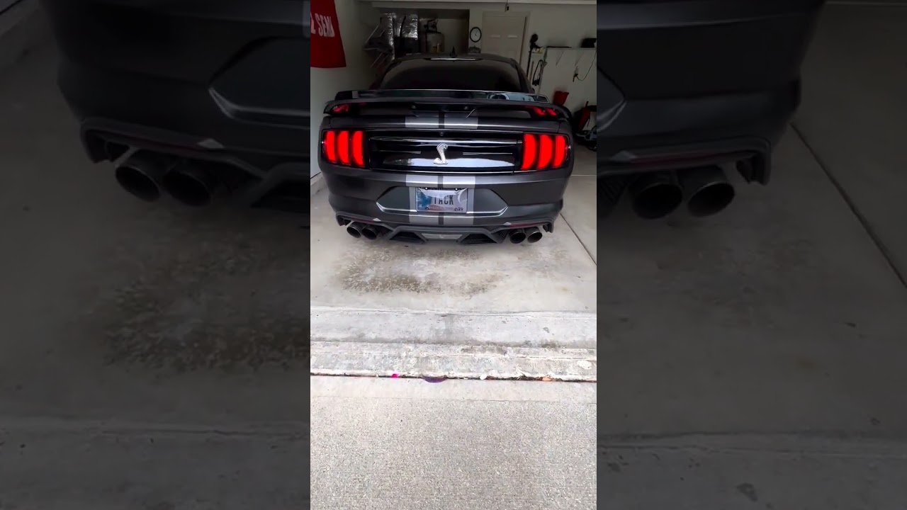 Shelby GT500 Cold Start 🏎️ Best Sounding V8? 👀