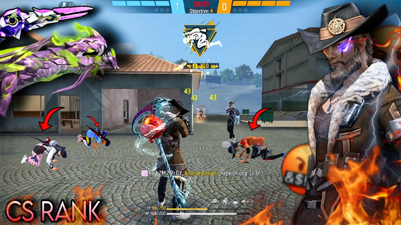 WATCH ME PUSHING CS-RANK DIAMOND-I🔥| GARENA FREE FIRE