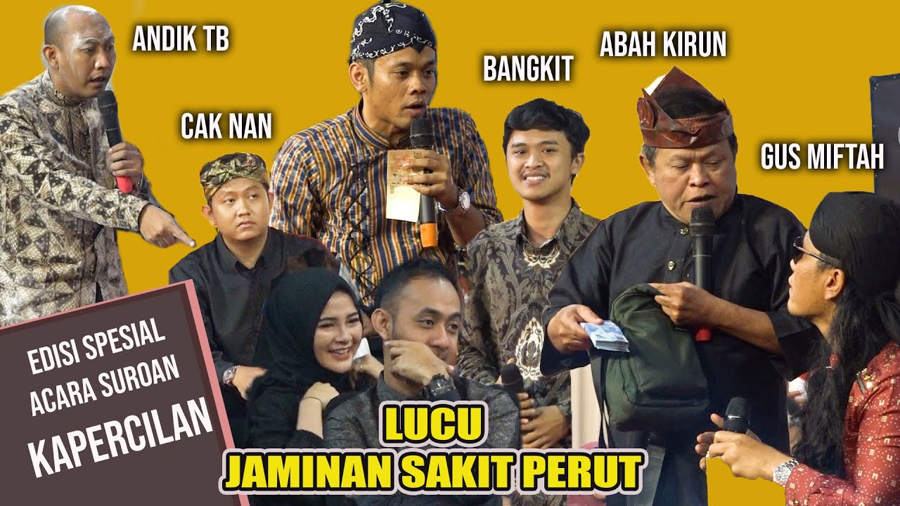 Lucu Tiada duanya Cak Percil Gus Miftah Paling Seru Semua Artis Kumpul