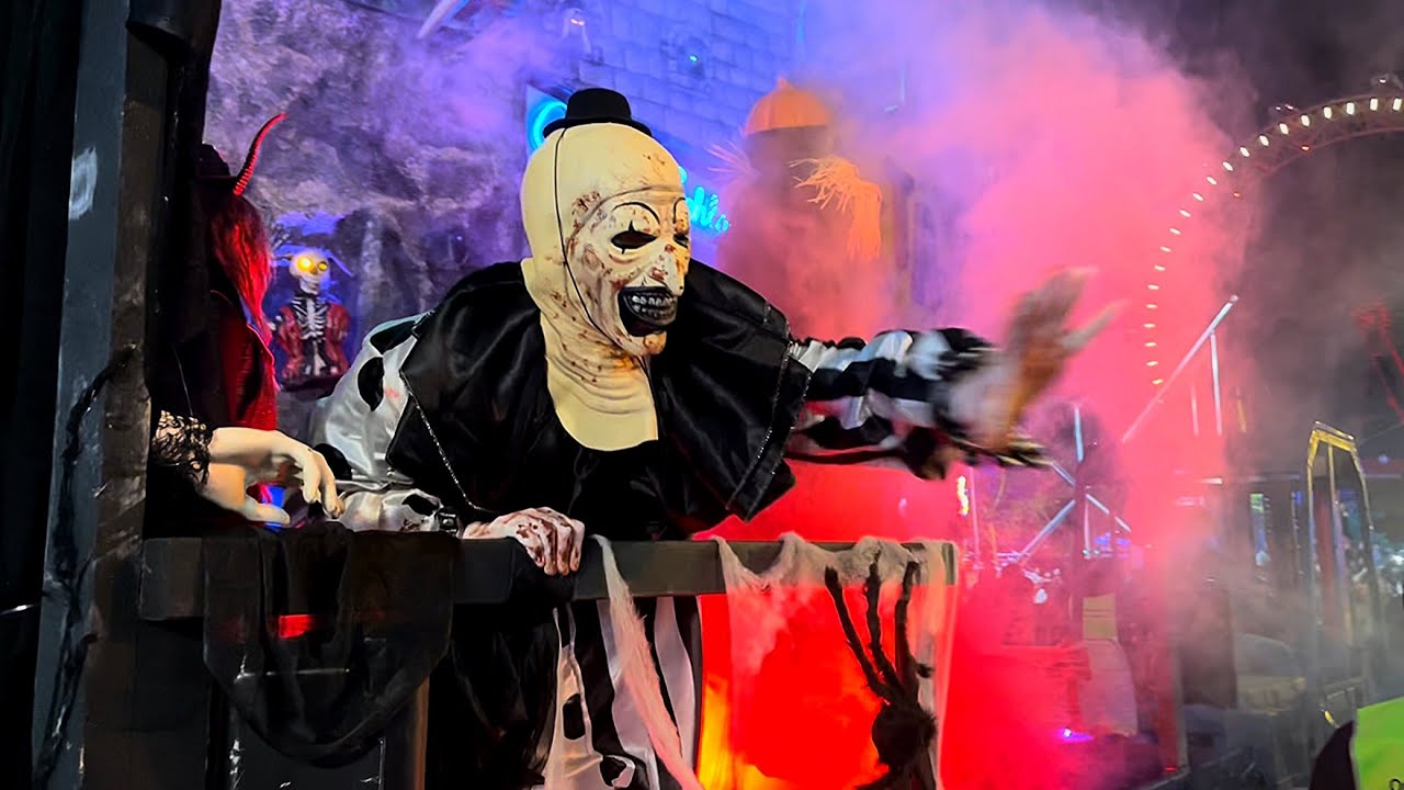 Halloween Parade im Wiener Prater 2024 🎡👻🎃