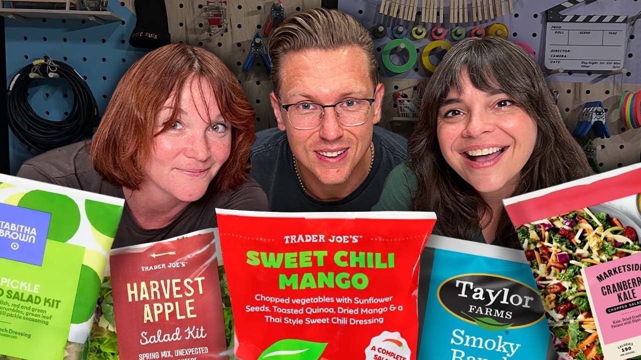 Ultimate Salad Kit Ranking! (with Mythical Kitchen's Josh Scherer!)