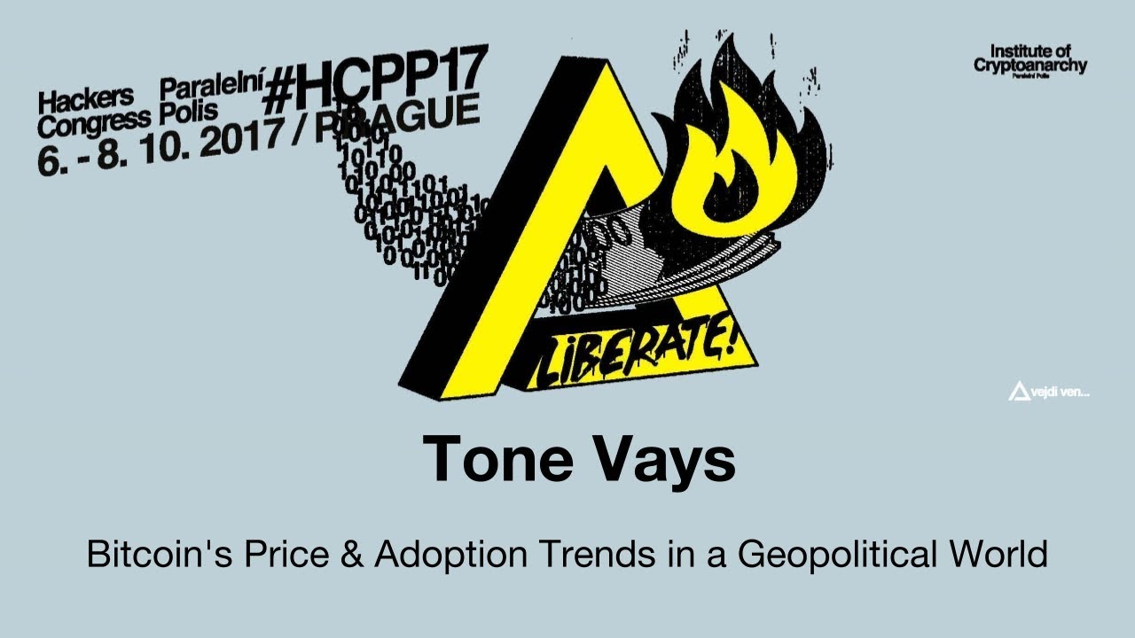 Tone Vays - BITCOIN'S PRICE & ADOPTION TRENDS IN A GEOPOLITICAL WORLD | HCPP17
