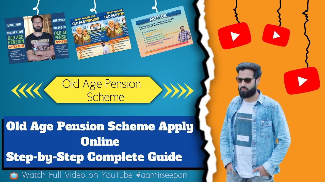 Old Age Pension Scheme Apply Online Step-by-Step Complete Guide