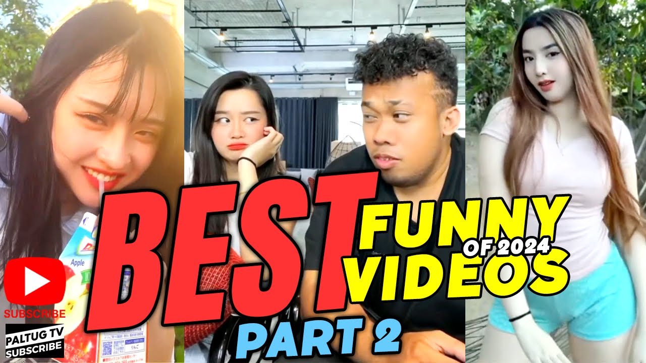 😂 Best Funny Videos of 2024 PART 2 try not to laugh | PALTUG TV (reaction video)