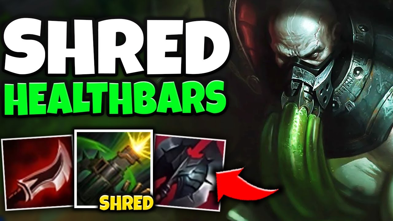 FULL ARMOR SHRED URGOT TURNS EVEN TANKS TO DUST! THIS IS 100% HIDDEN OP - League of Legends