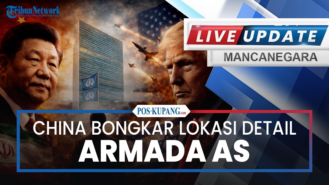 🔴Iran Gempur! China Bongkar Lokasi Detail Armada AS hingga Drone Hermes Israel Hangus Ditembak IRGC