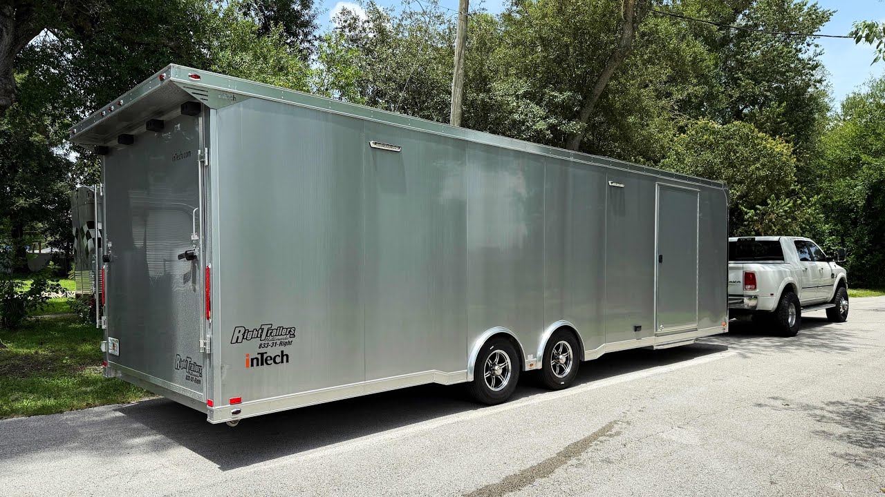 Years in the making. building my dream enclosed car trailer.