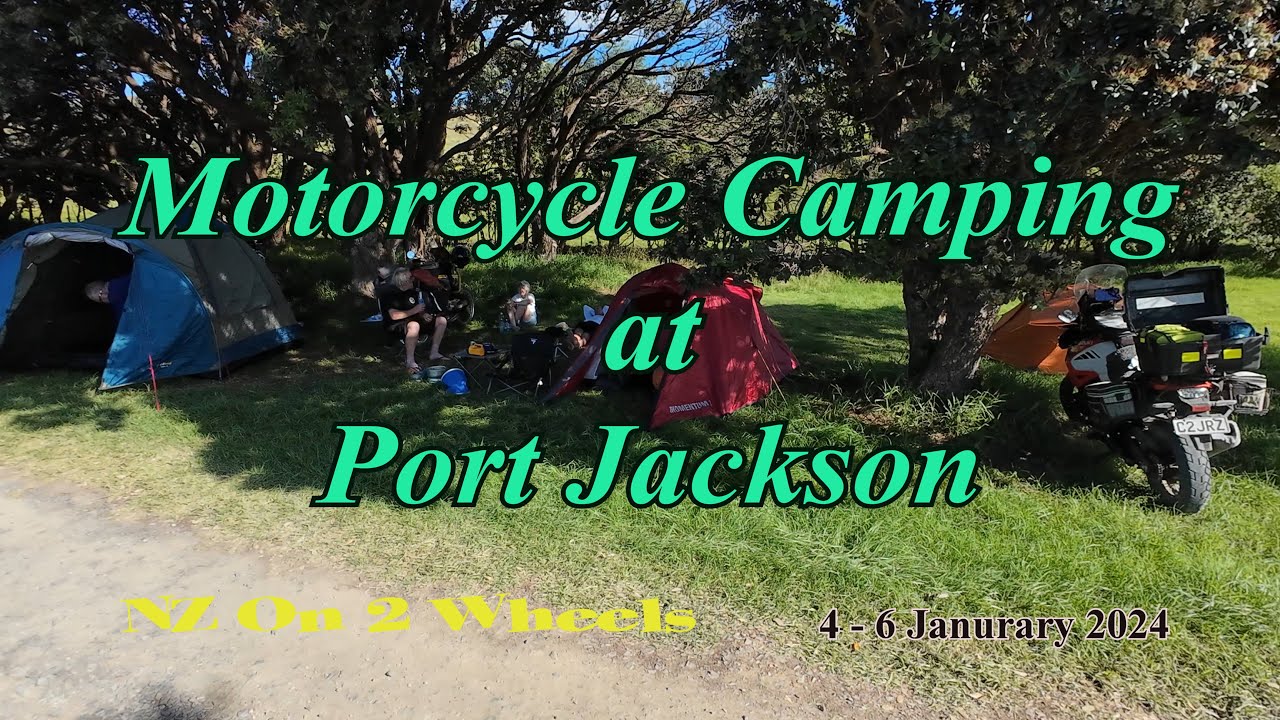 Motorcycle Camp at Port Jackson
