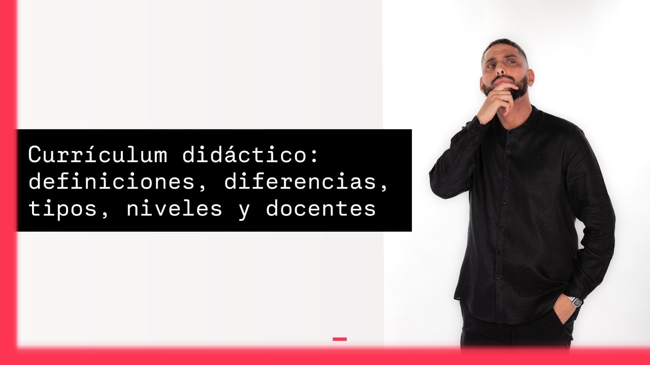 Curriculum - definiciónes, diferencias, tipos y niveles aplicación, docentes #didactica #curriculum