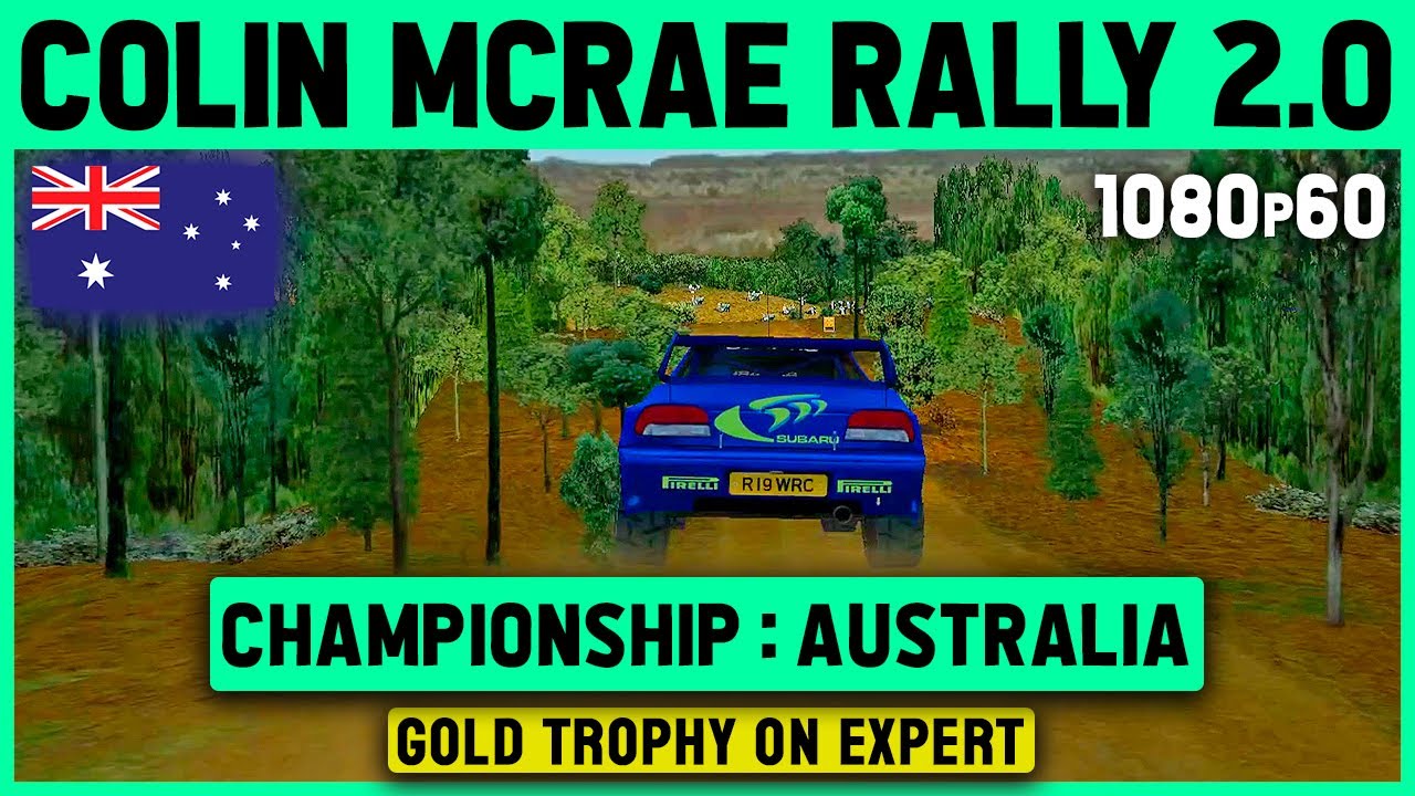Colin McRae Rally 2.0 - Australia - Expert Championship - Subaru Impreza [1080p / 60 FPS]