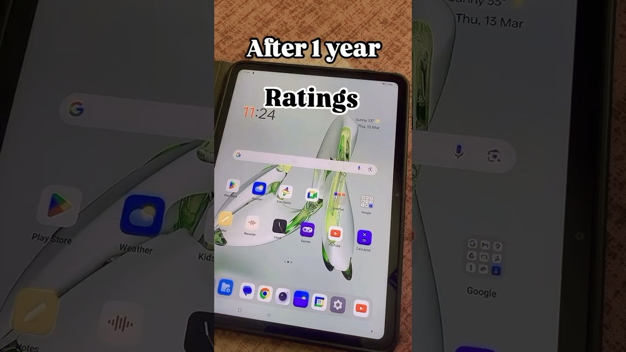 One plus Go pad tablet review after 1 year #oneplus #onepluspadgo #onepluspad #review #tabs #