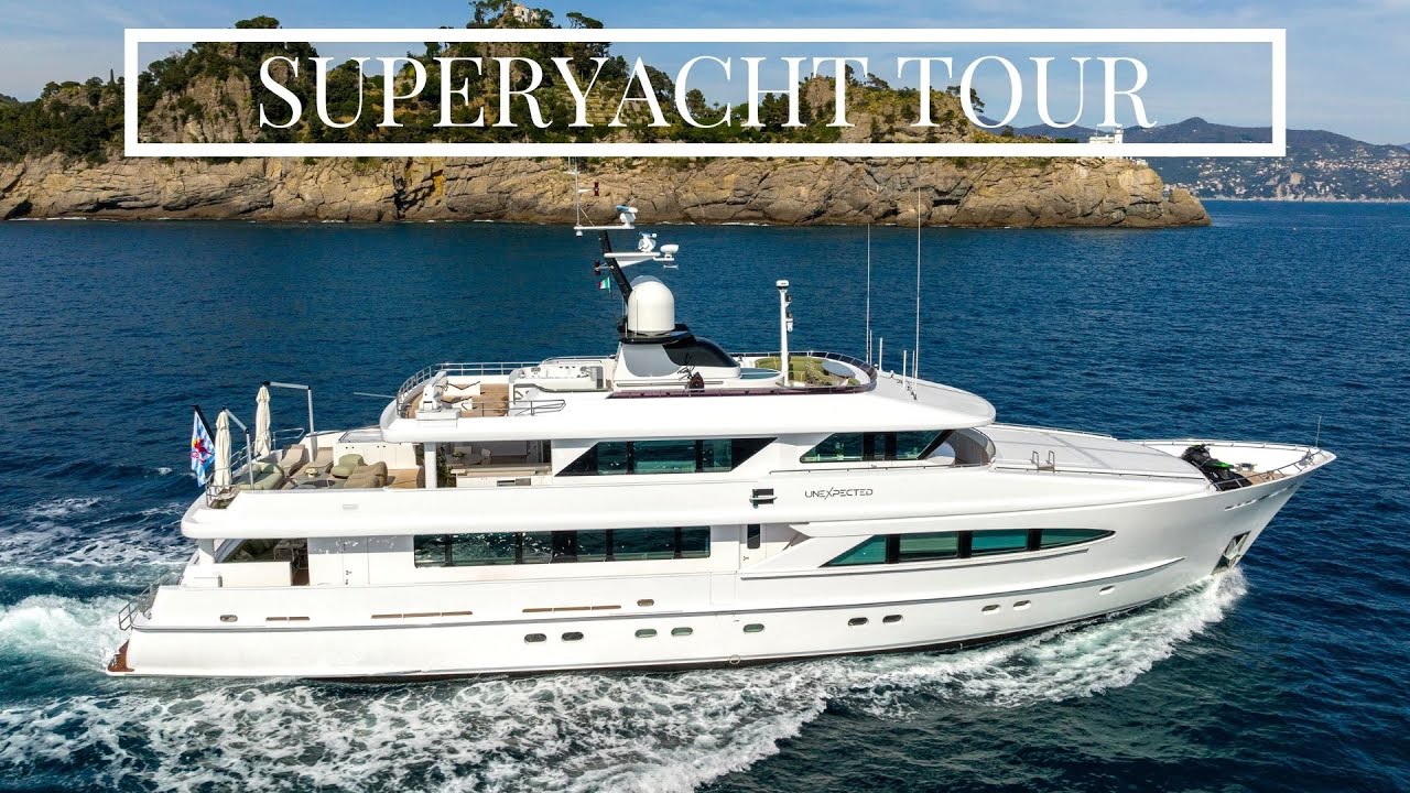 UNEXPECTED | 38M/124' Heesen Yacht for charter - Superyacht tour