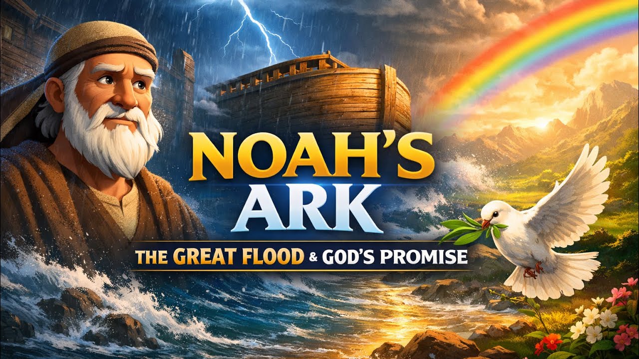 Noah’s Ark: The Flood That Changed Humanity Forever  #biblestory #ai @Thekingdomvoiceanimations 