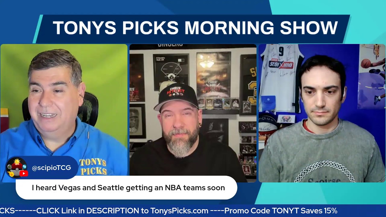 Live NBA NHL NCAAB Picks Tonys Picks Morning Show 3-17-2026