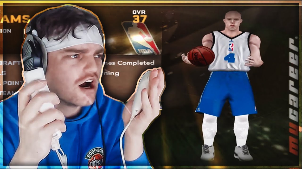 nba 2k mycareer but it's on the wii....