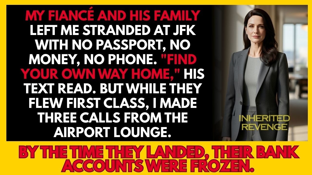They Abandoned Me at the Airport with Nothing — So I Took Their Everything
