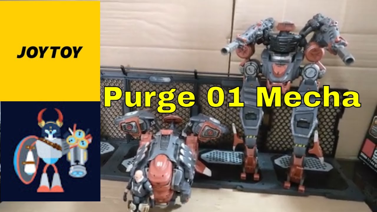 JoyToy Dark Source Purge 01 Mecha for 1:25 scale action figures. Nice but some minor issues.