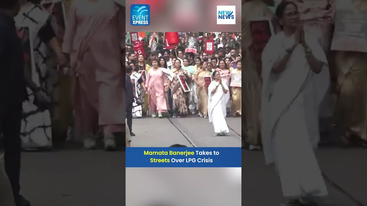 Mamata Banerjee Hits the Streets Over LPG Crisis | Bengal Politics Heats Up