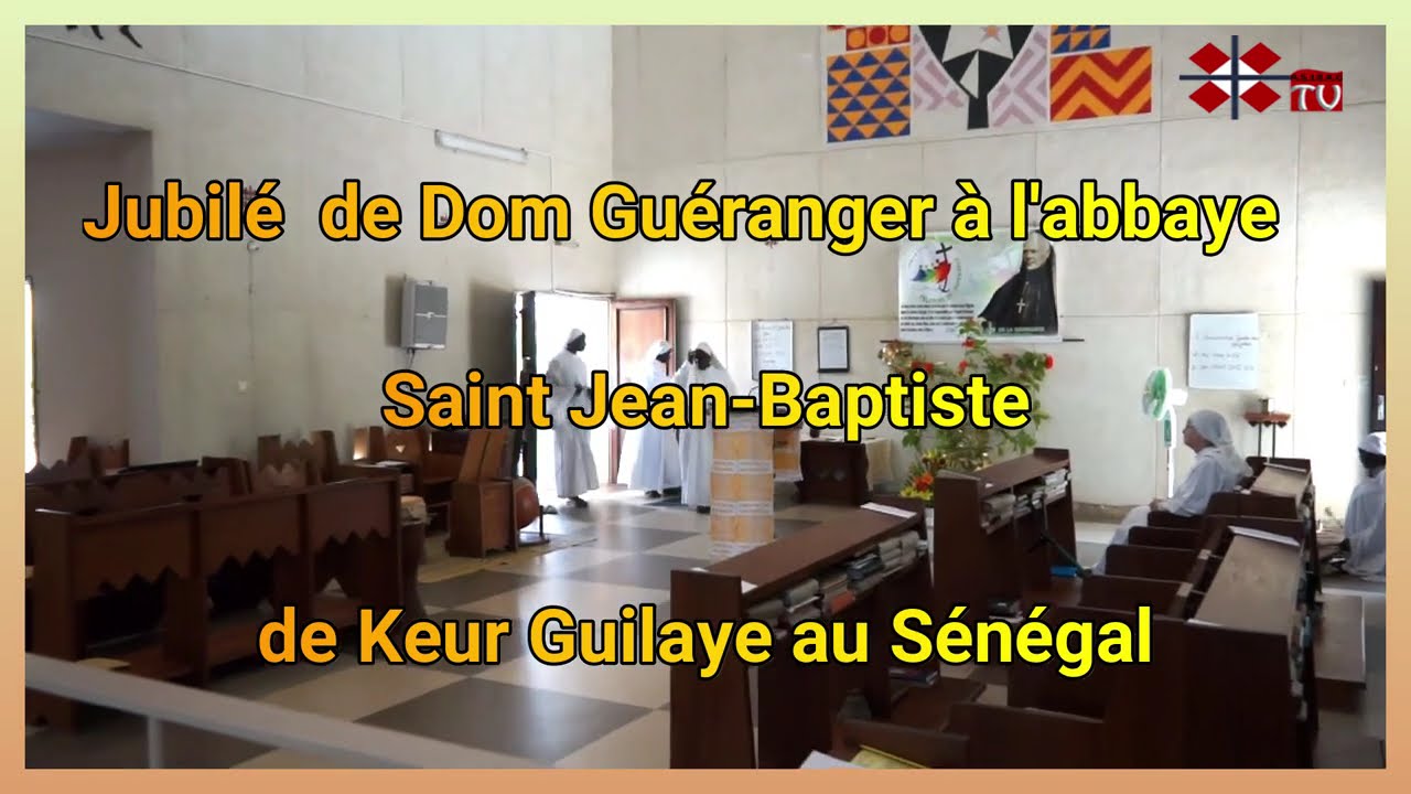 Jubilé de Dom Guéranger  célébré par la famille bénédictine sénégalaise Abbaye St Jn Batpiste