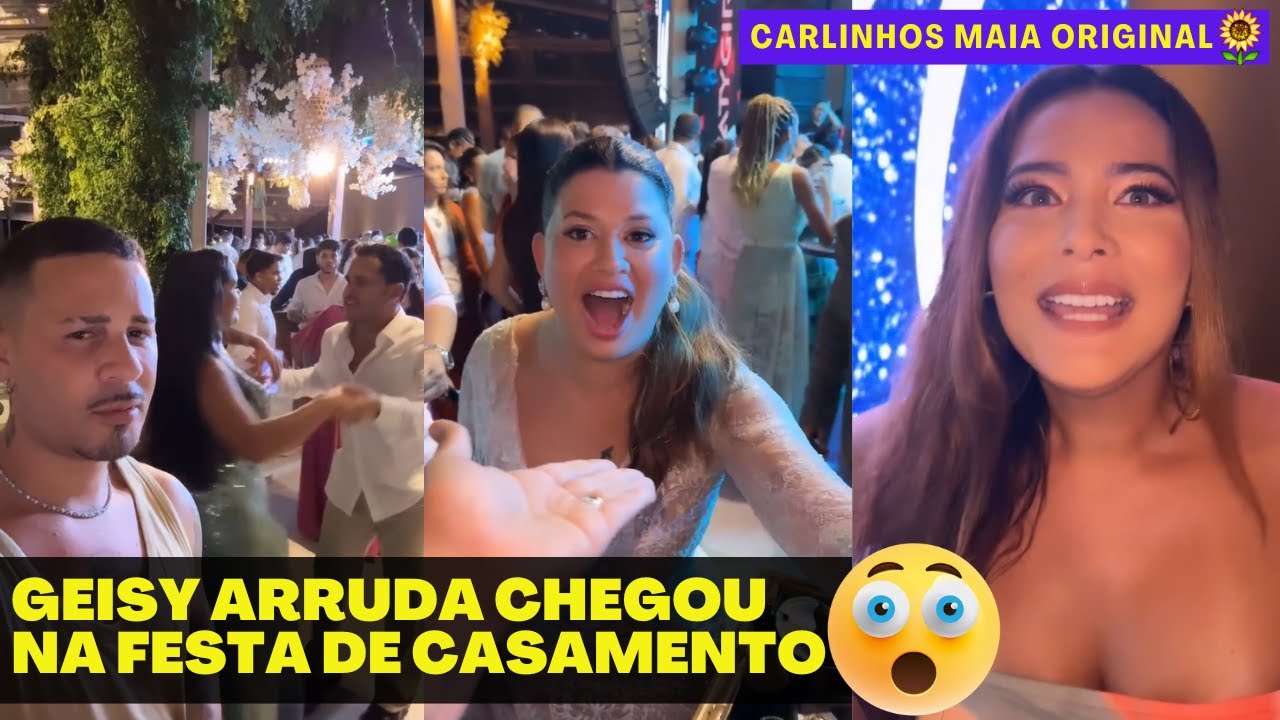 COMEÇOU A FESTA DE CASAMENTO | CARLINHOS MAIA NÃO IRÁ PRA O ANIVERSÁRIO DELA 😲😲 | CARLINHOS MAIA 🌻