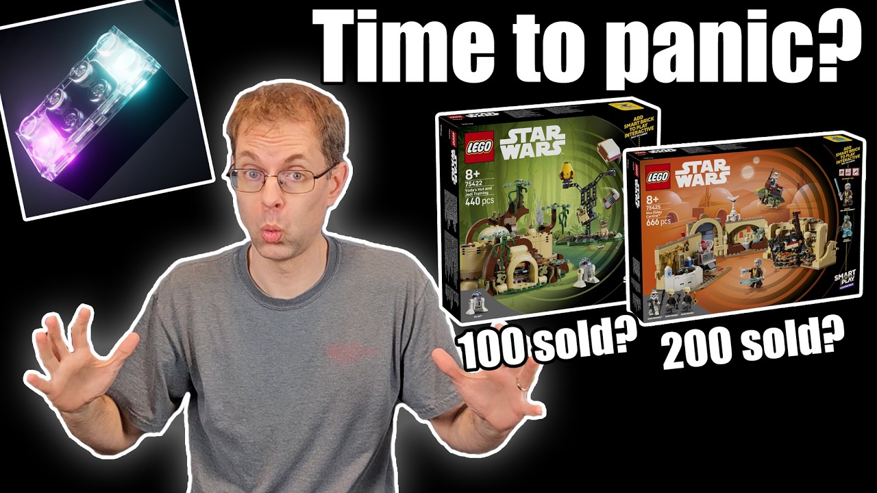 Стоит ли Lego паниковать из-за продаж Smart Play? Данные говорят...