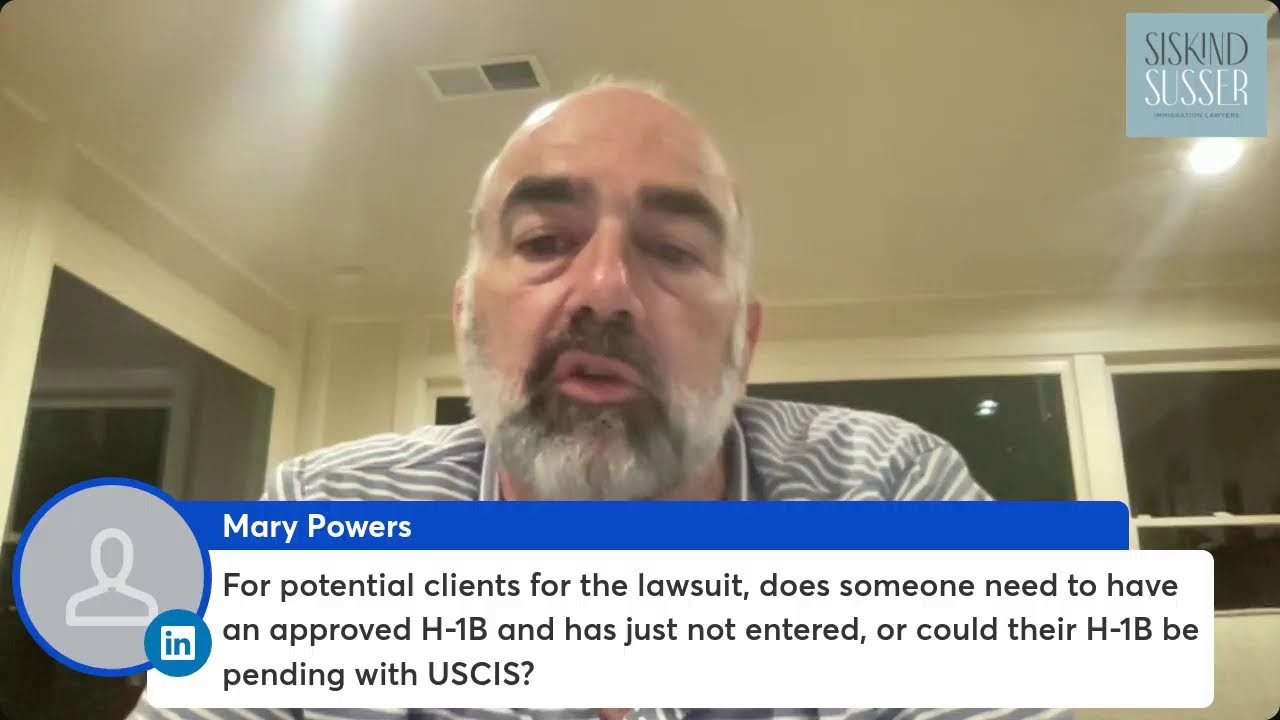 Emergency Livestream - the H-1B Executive Order
