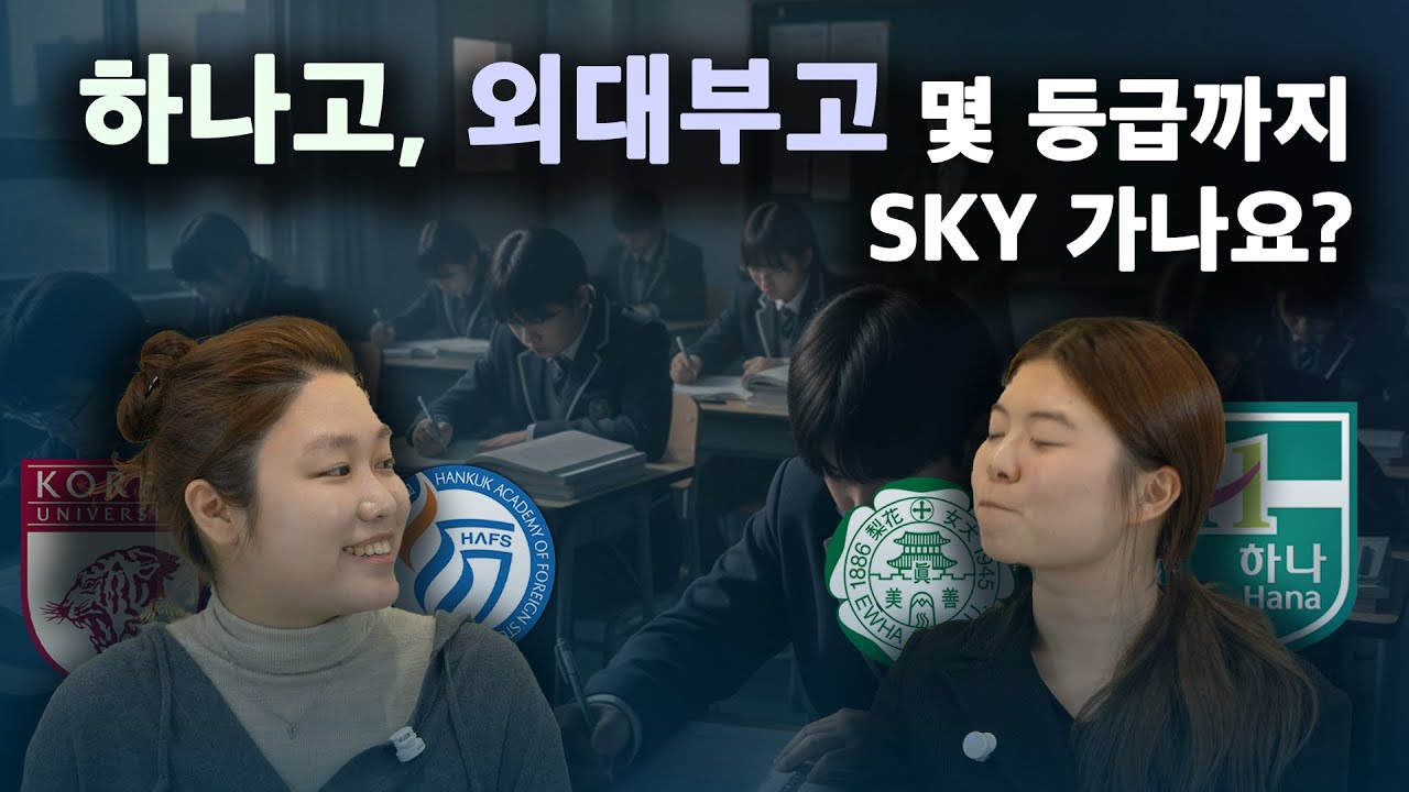 하나고, 외대부고 몇 등급까지 SKY 가나요? | 오프더레코드 4화 | 카이저융합독서논술학원