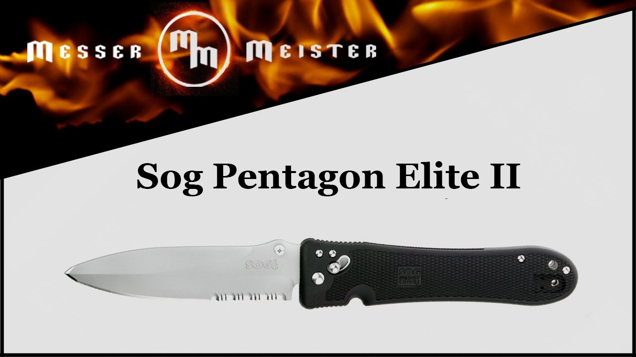 SOG Pentagon Elite II - тактический кинжал