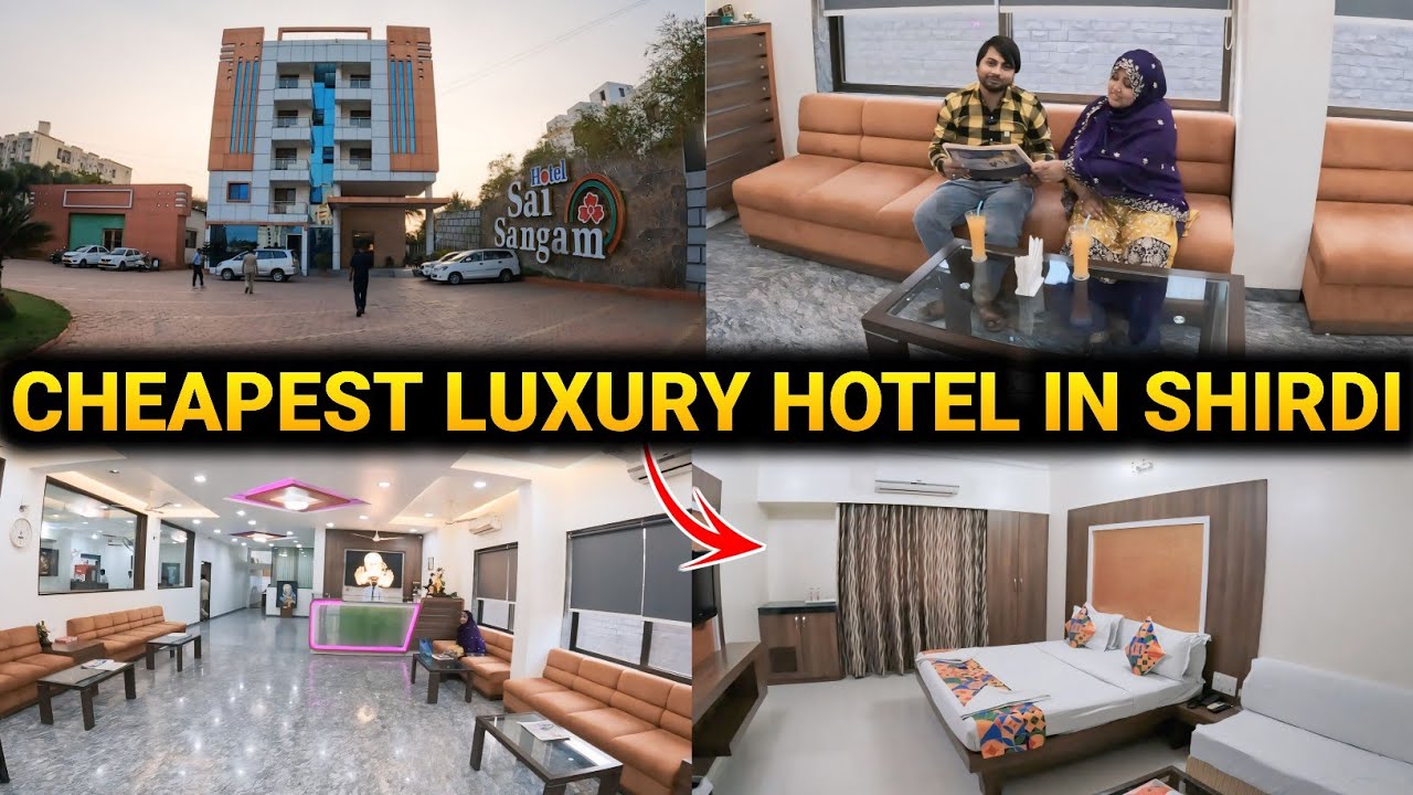 Cheapest Luxury Hotel In Shirdi | Sai Sangam Hotel | Budget Friendly Hotel In Shirdi | Shirdi