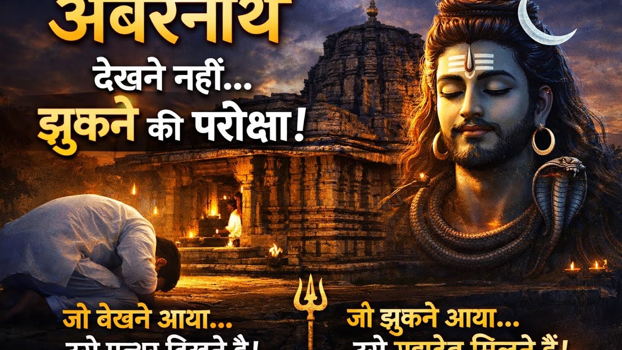 केवल देखने आता है — उसे पत्थर दिखते हैं…🔱 जो झुकने आता है — उसे महादेव मिलते हैं