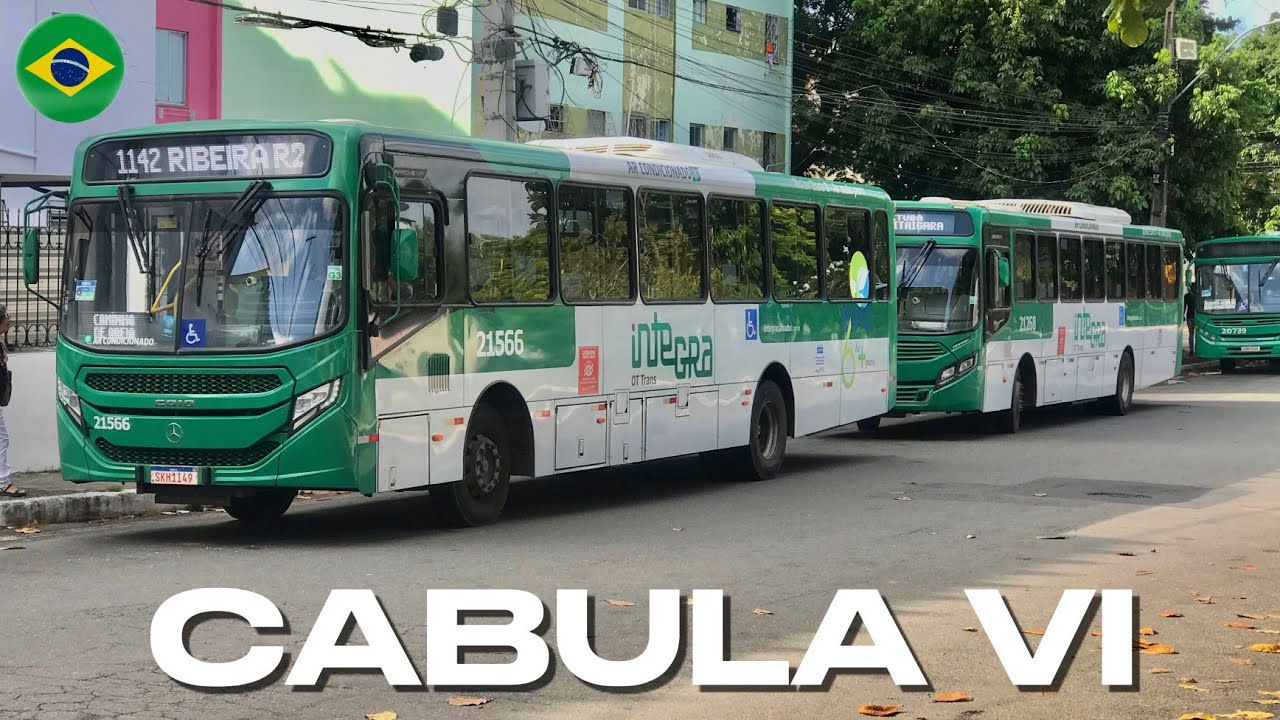 R. Téodulo de Albuquerque (CABULA VI) | Movimentação de Ônibus em Salvador #17. 
