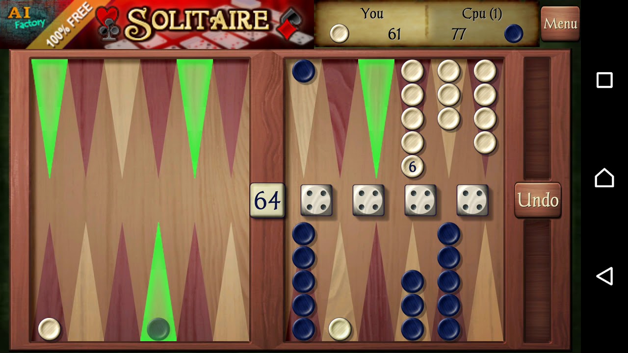 Playing Backgammon online