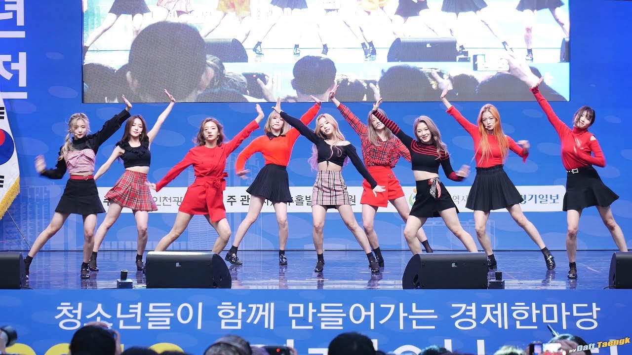 181117 프로미스나인 fromis_9 '22세기 소녀 22CENTURY GIRL' 4K 직캠 @인천청소년경제대축전 by DaftTaengk