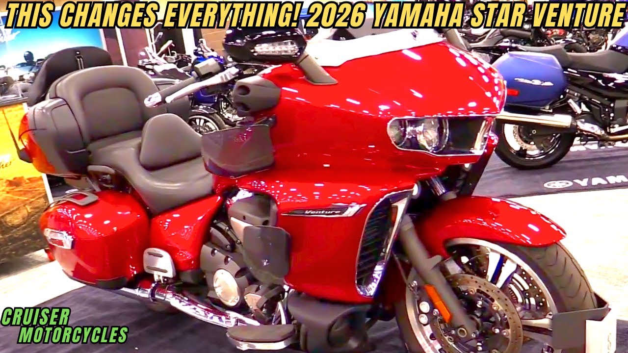 Мотоцикл Yamaha Star Venture Transcontinental 2026 года просто потряс мир мотоциклетных путешествий!