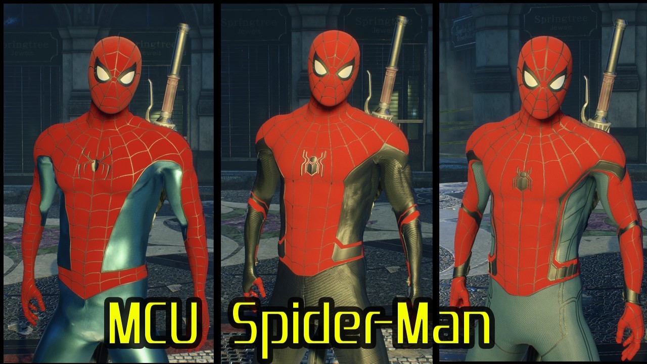 Marvel Cinematic Universe Spider-Man Costumes - Devil May Cry 5 Mods (Tom Holland)