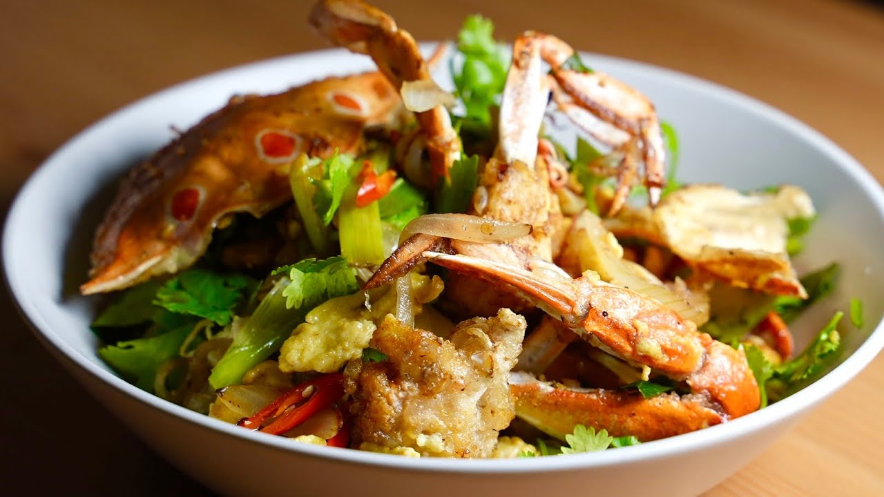 Golden Egg Stir-Fried Crab | Chinese-Style Seafood Recipe