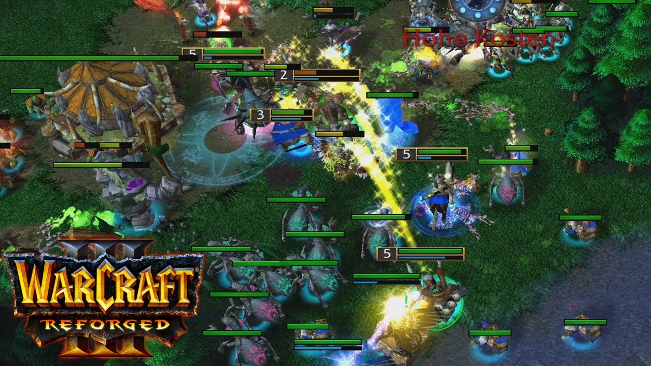 Alchemist Gameplay - Warcraft 3 Undead 4v4 [Deutsch] WC3 Reforged