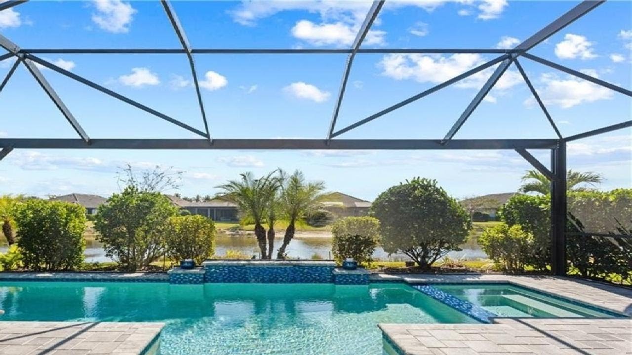 Tour this $1,299,000 Naples FL Luxury Lakefront Home | Esplanade by the Islands