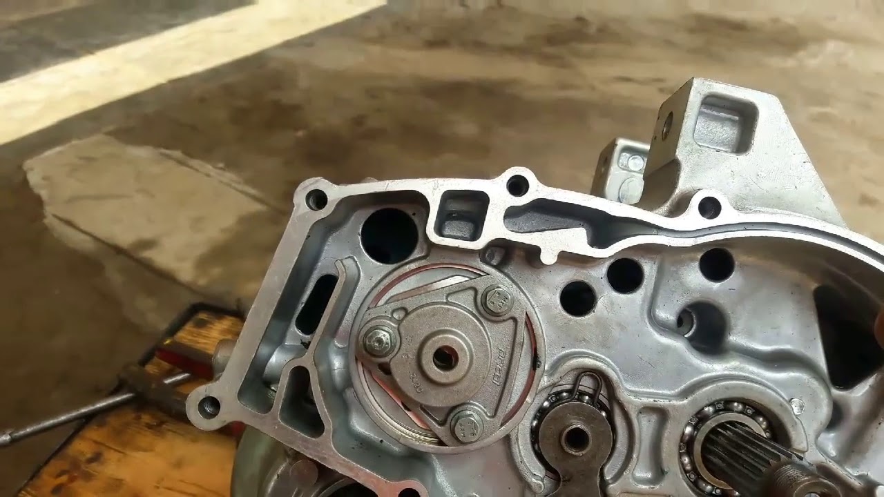 CAMBIO DE DISCO Y DIFERENCIAL DE MOTOR TVS KING