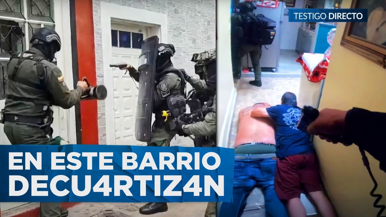 ¡⁣Costeños VS Venecos por el control del SANBER! Así la Policía ATACA al BARRIO Más PELIGROSO