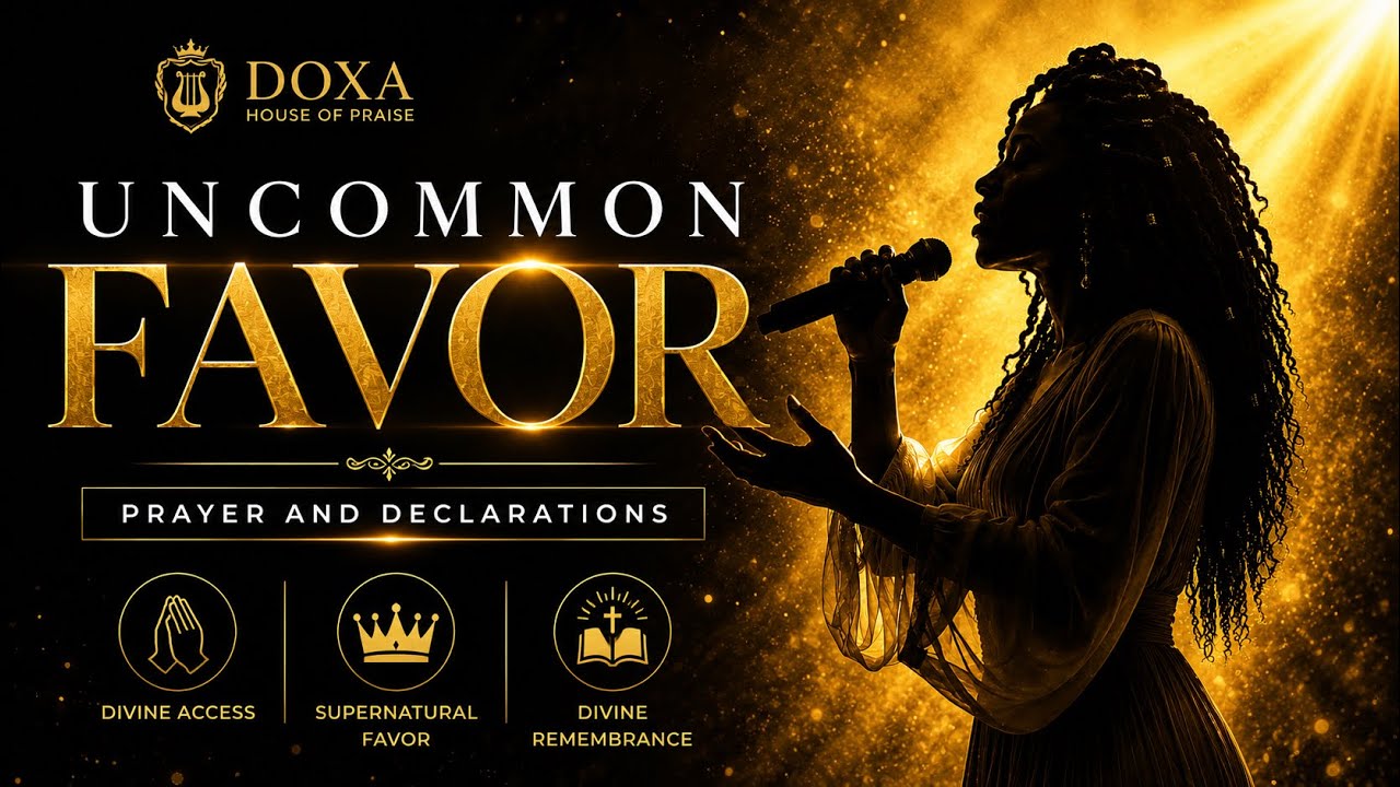 UNCOMMON FAVOUR | 30 Minutes Prayer for Favor, Open Doors, Divine Connections & Helpers of Destiny