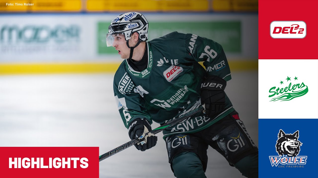 DEL2: Bietigheim Steelers vs. EHC Freiburg | Highlights