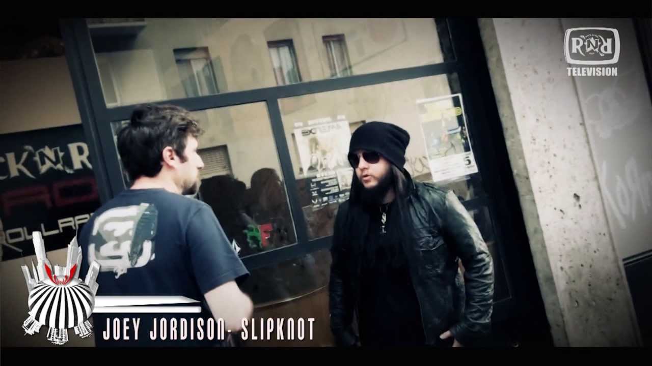 Joey Jordison (Slipknot) @ RocknrollRadio.it