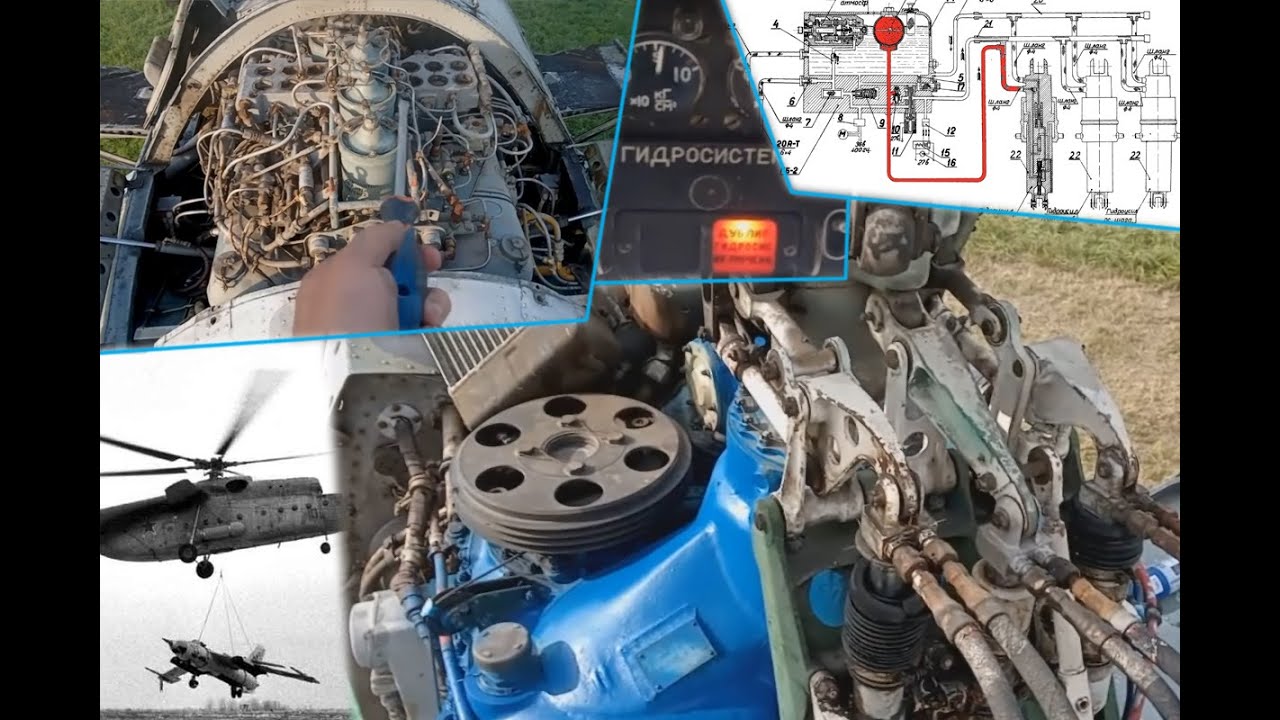 Вертолёты, ч. 6 — гидросистемы