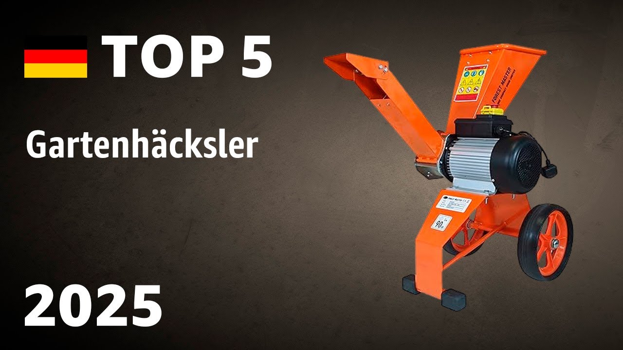 TOP—5. Beste Gartenhäcksler. Test & Vergleich 2025